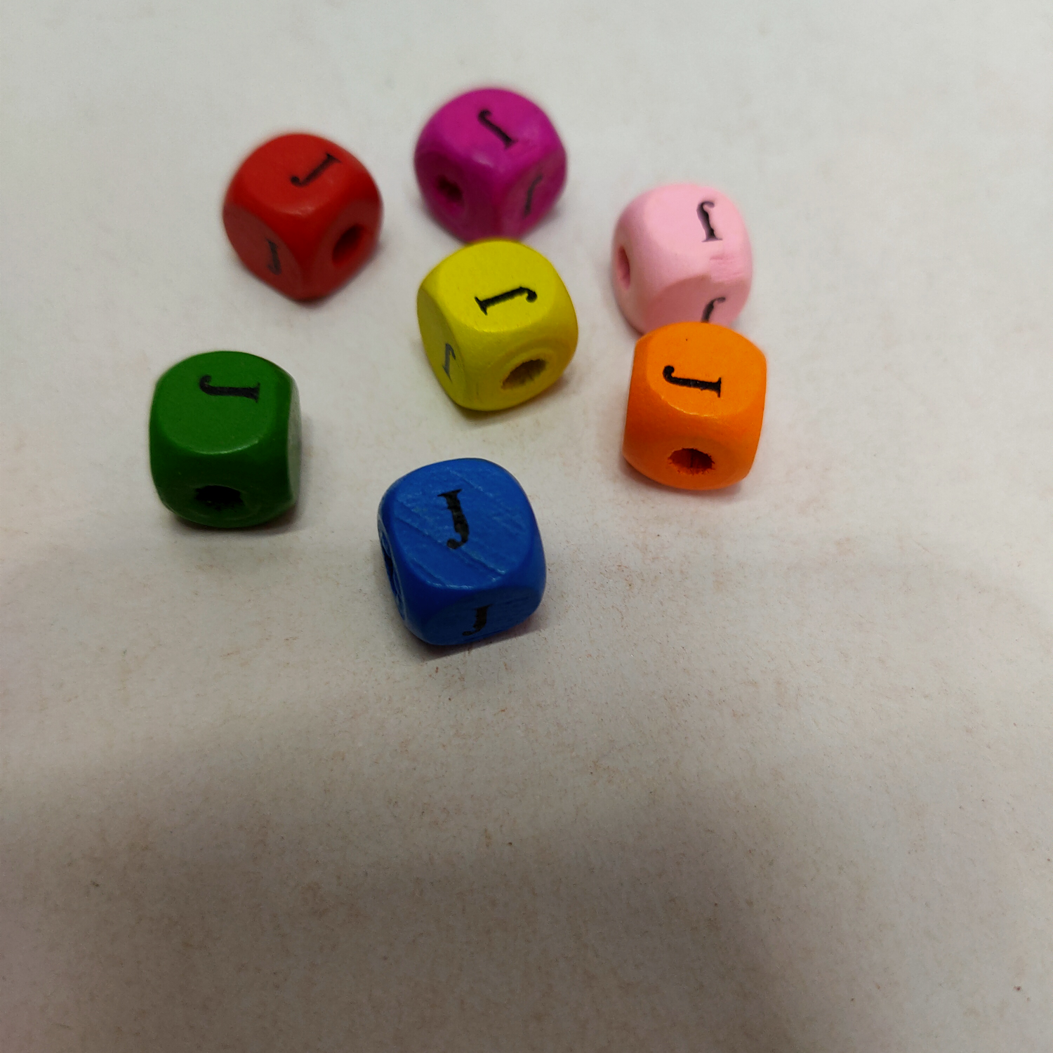 厂家直销木质配件26字母J