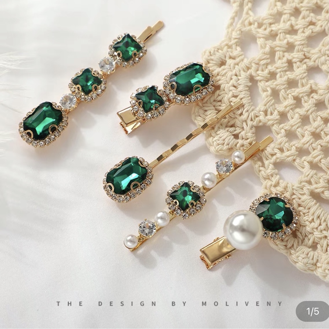 Agate green clamp