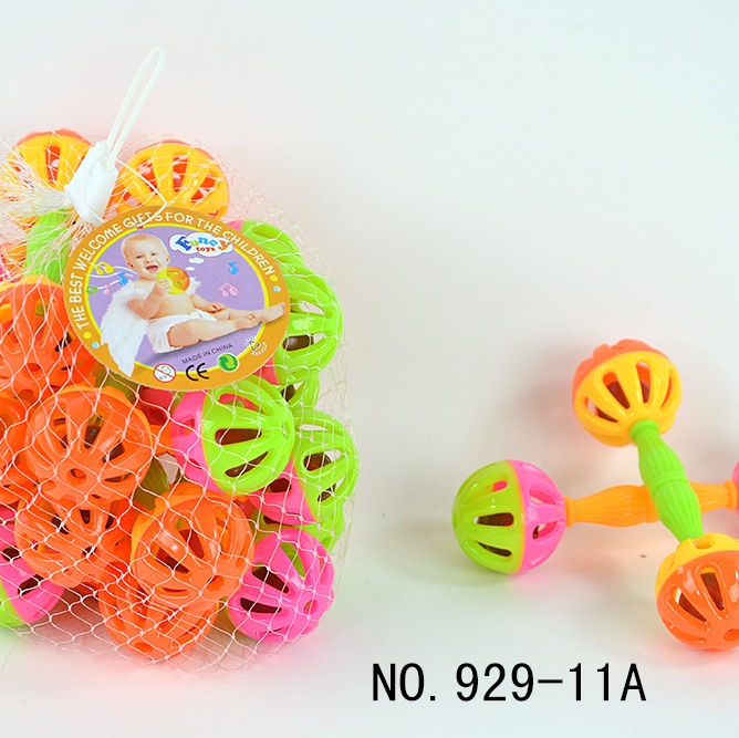Baby rattle toy Teether puzzle Early education 0-3 months baby 6 to 1 year old newborn 5 boys and girls 11A full figure