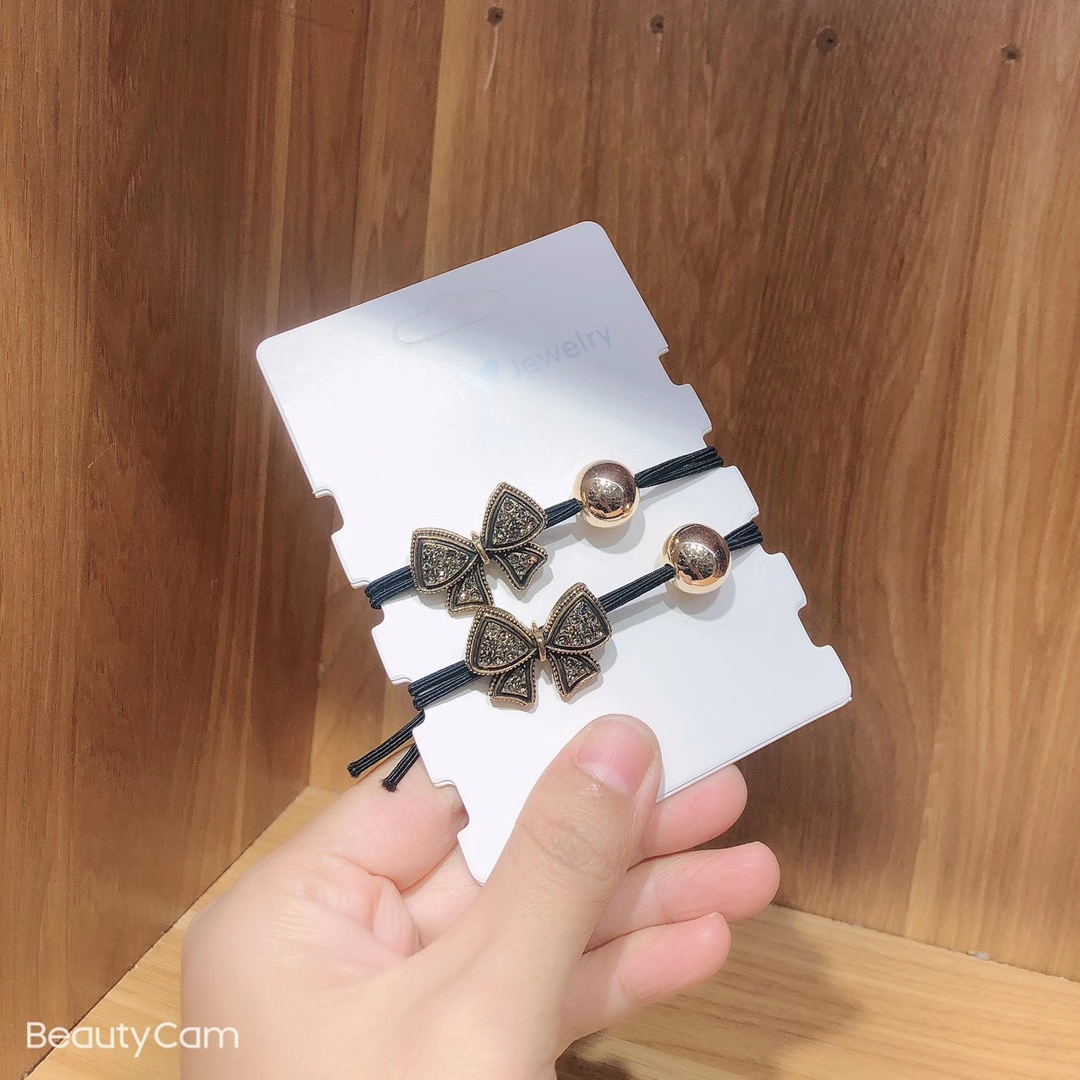 【100】 Korean version new rubber band bestseller alloy hair band headband 239