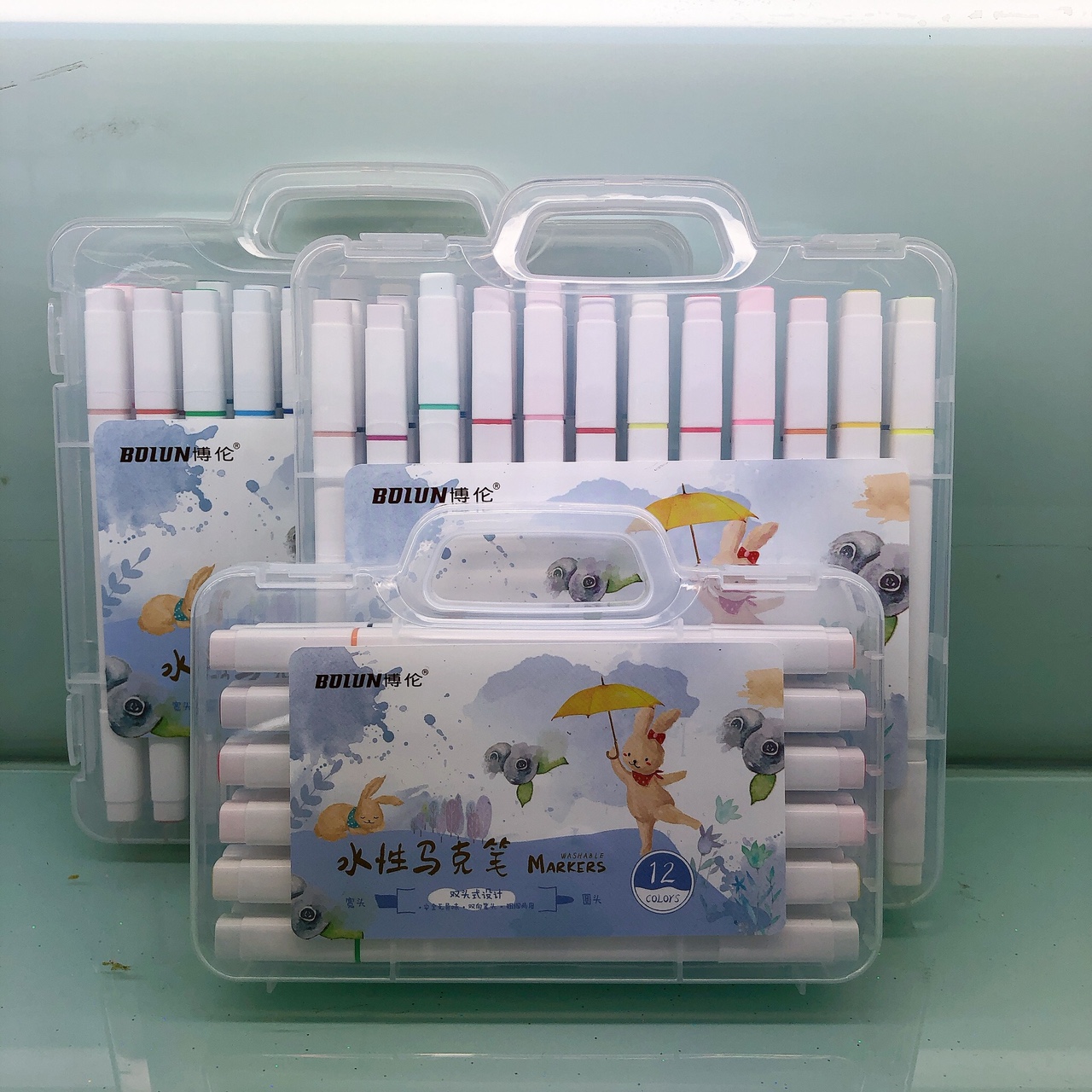 Small Zheng Pen Business Writing Tools Office Culture Marker 518 Four-Corner Water-Based Marker