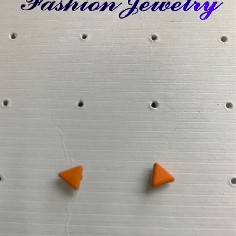 Silver needle triangular orange color series
