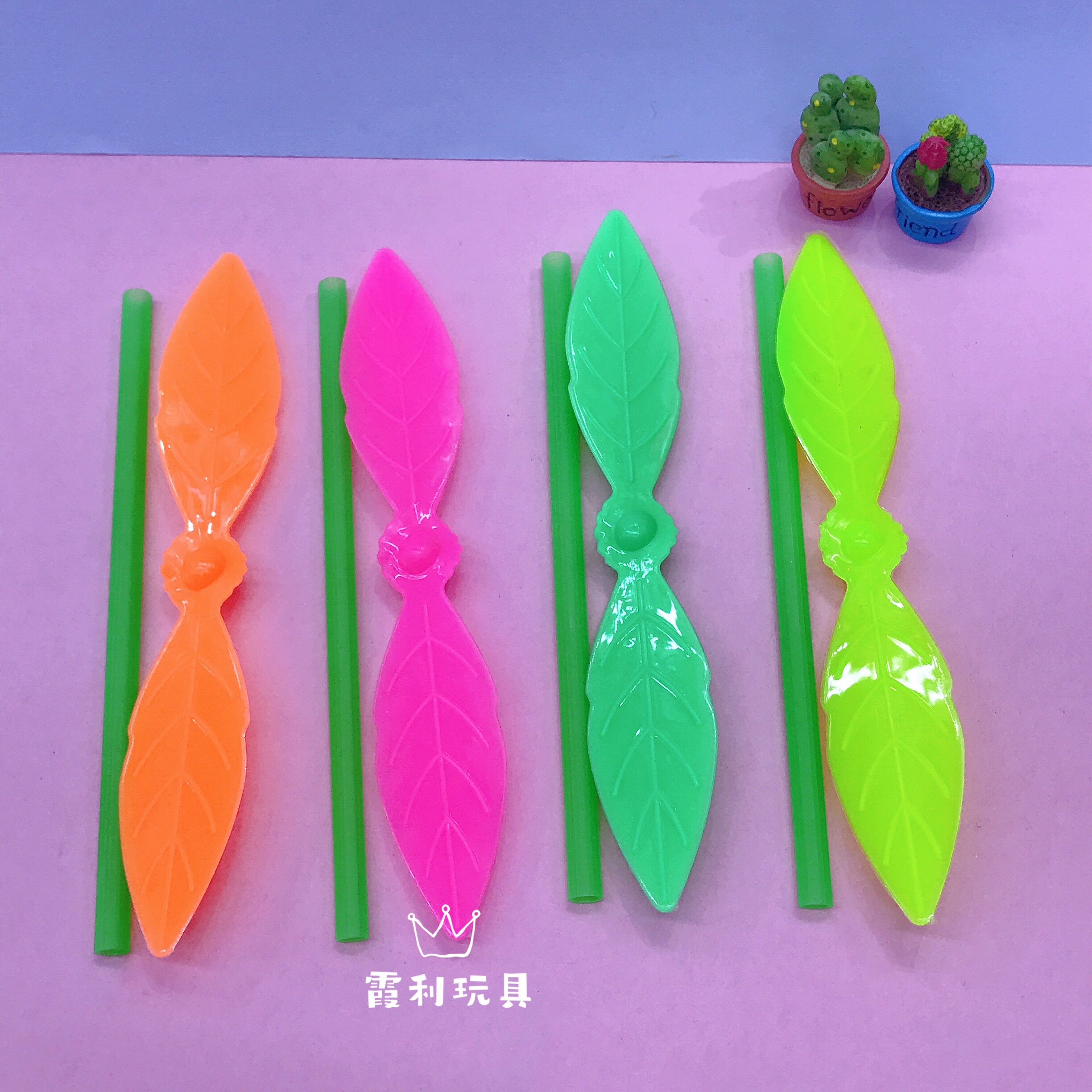 Leaf Flying Fairy Children's Plastic Toy Nostalgic small toy gift detail image 3