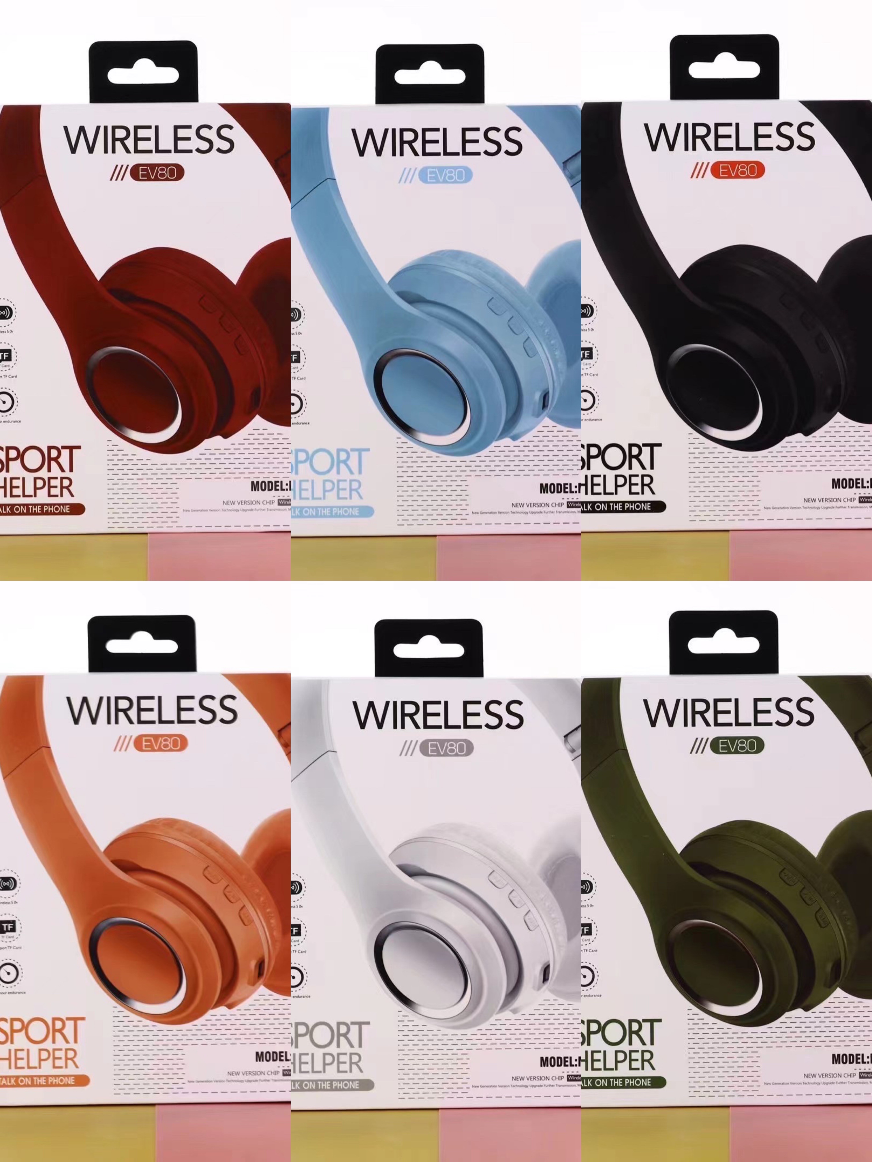 EV80 Bluetooth headphones, wireless headphones Application Scenario