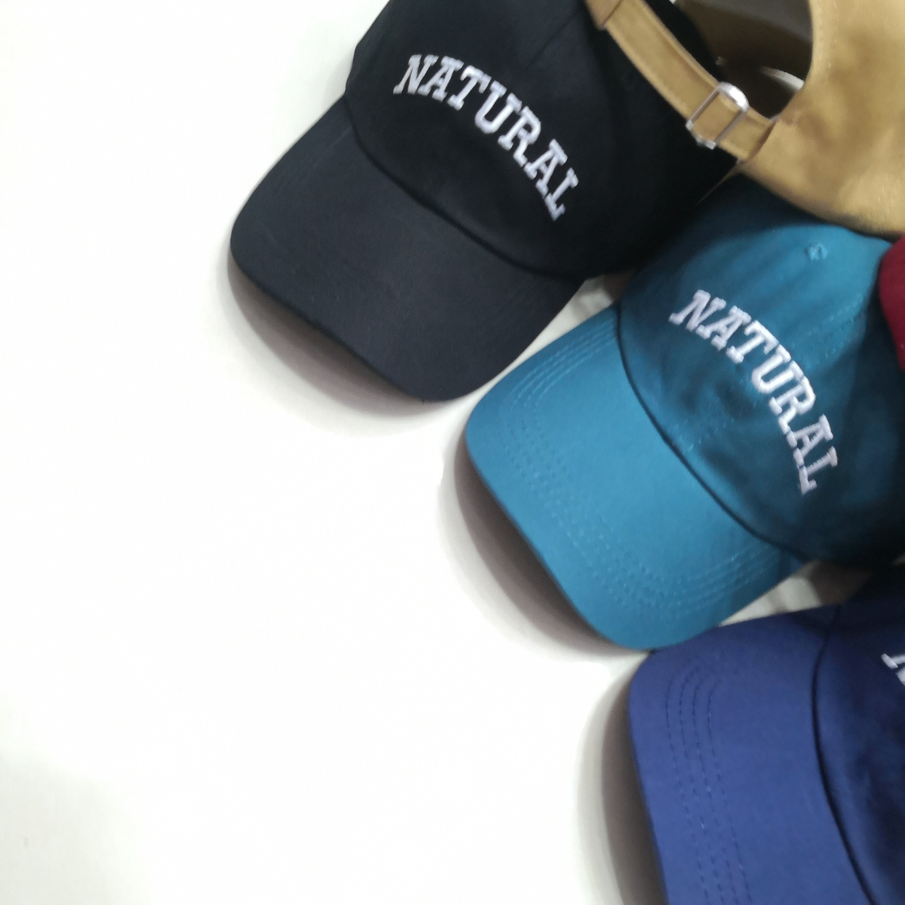 Men's caps, baseball caps, fisherman caps, Korean style, trendy and versatile, hip-hop autumn and winter washed, baseball caps, women's embroidered letters