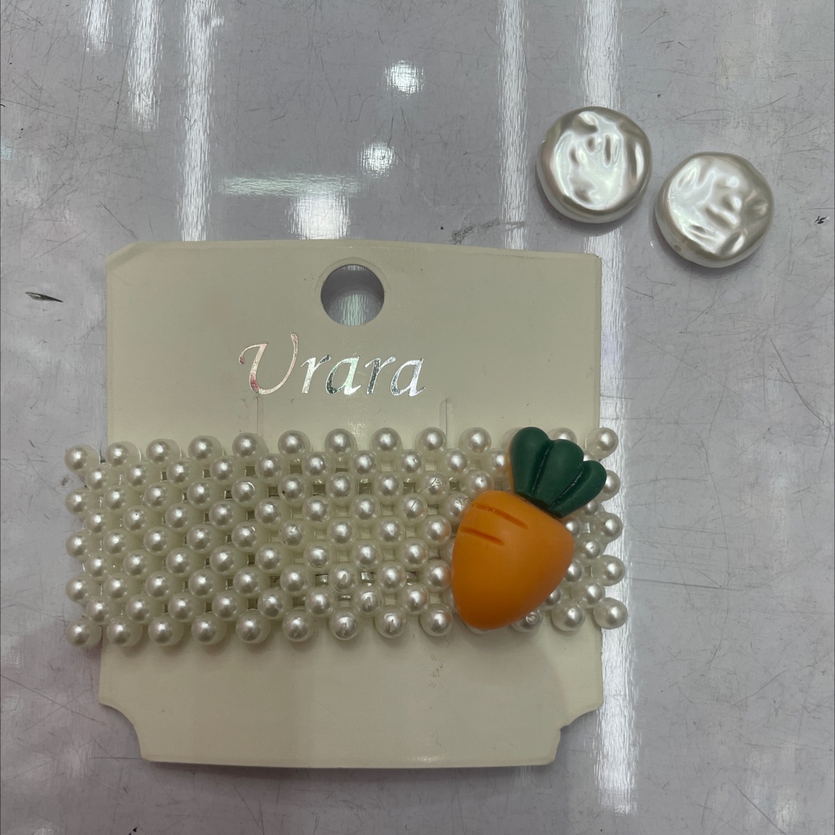 网红时尚潮流胡萝卜BB夹