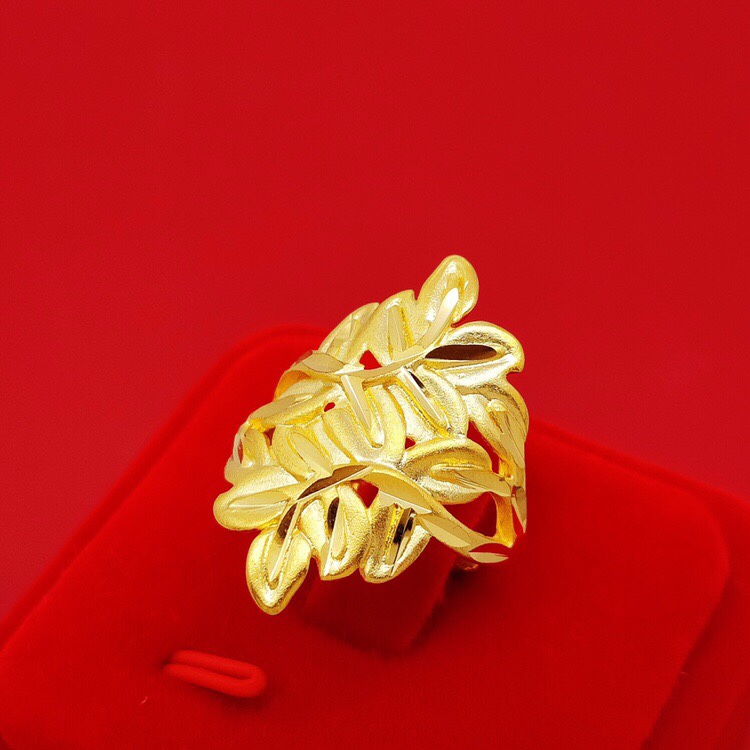 Sand leaf ring