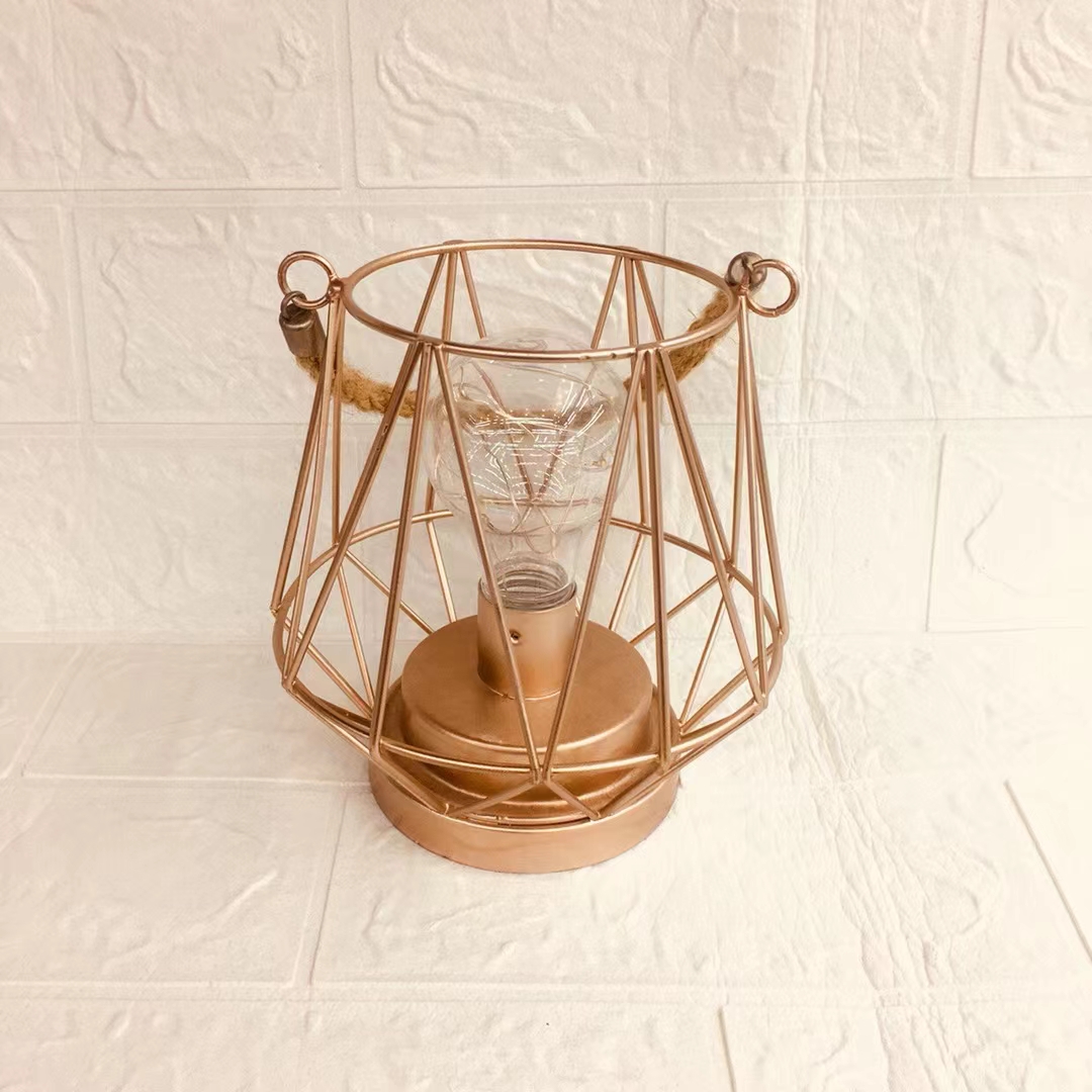 家居装饰LED灯 烛台工艺风灯 家居摆件工艺品图