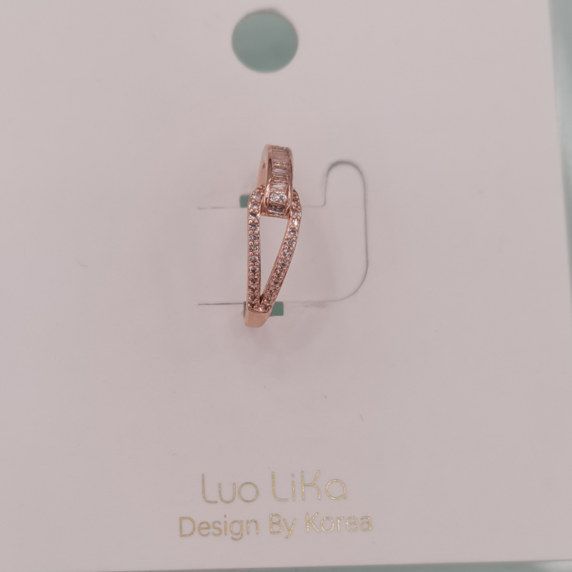 Rose gold ring open women's handpiece thumbnail