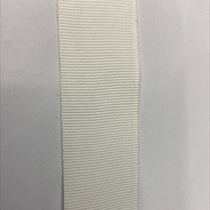 3cm polyester bleached white plain ribbon 41#