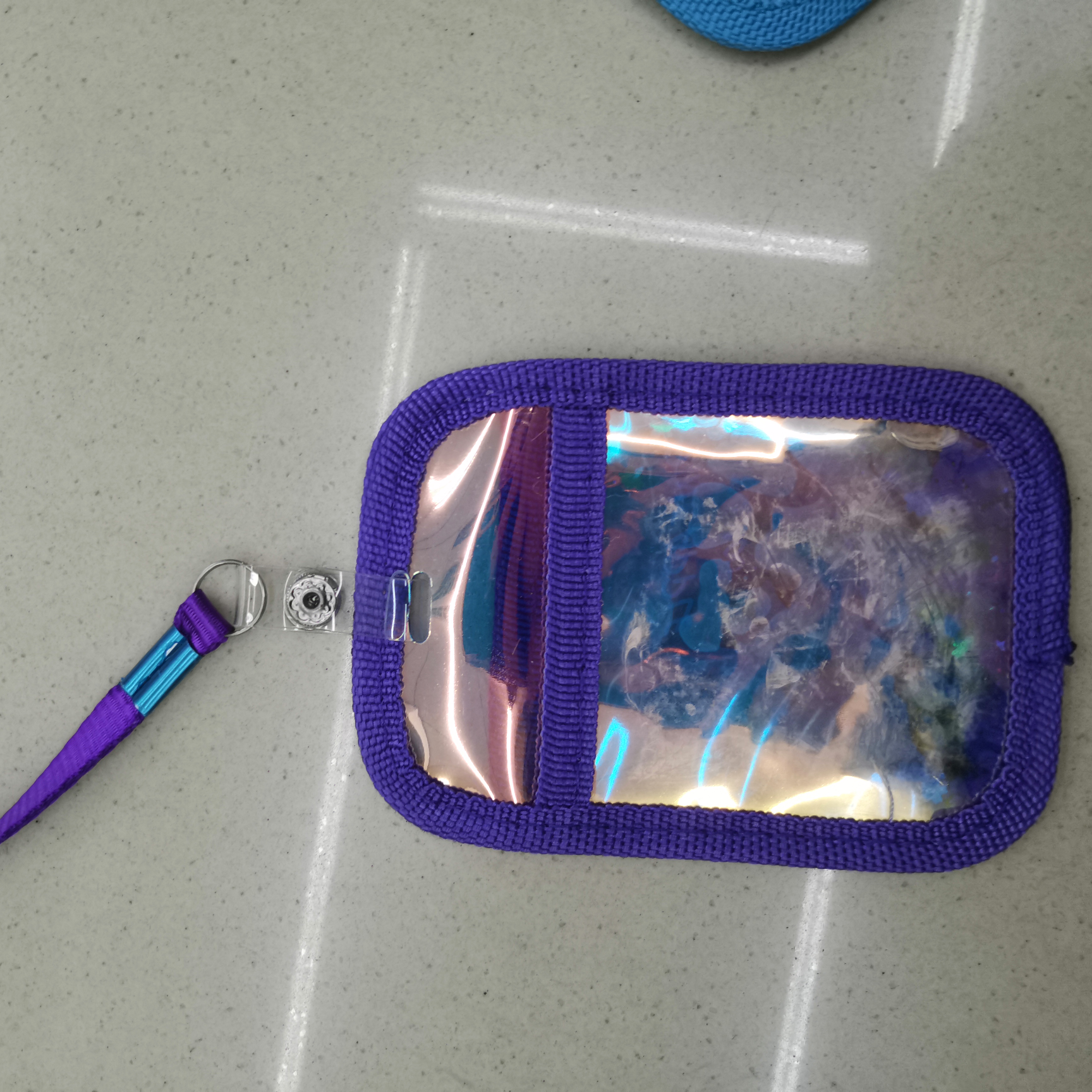 变色卡配1.0带子紫色