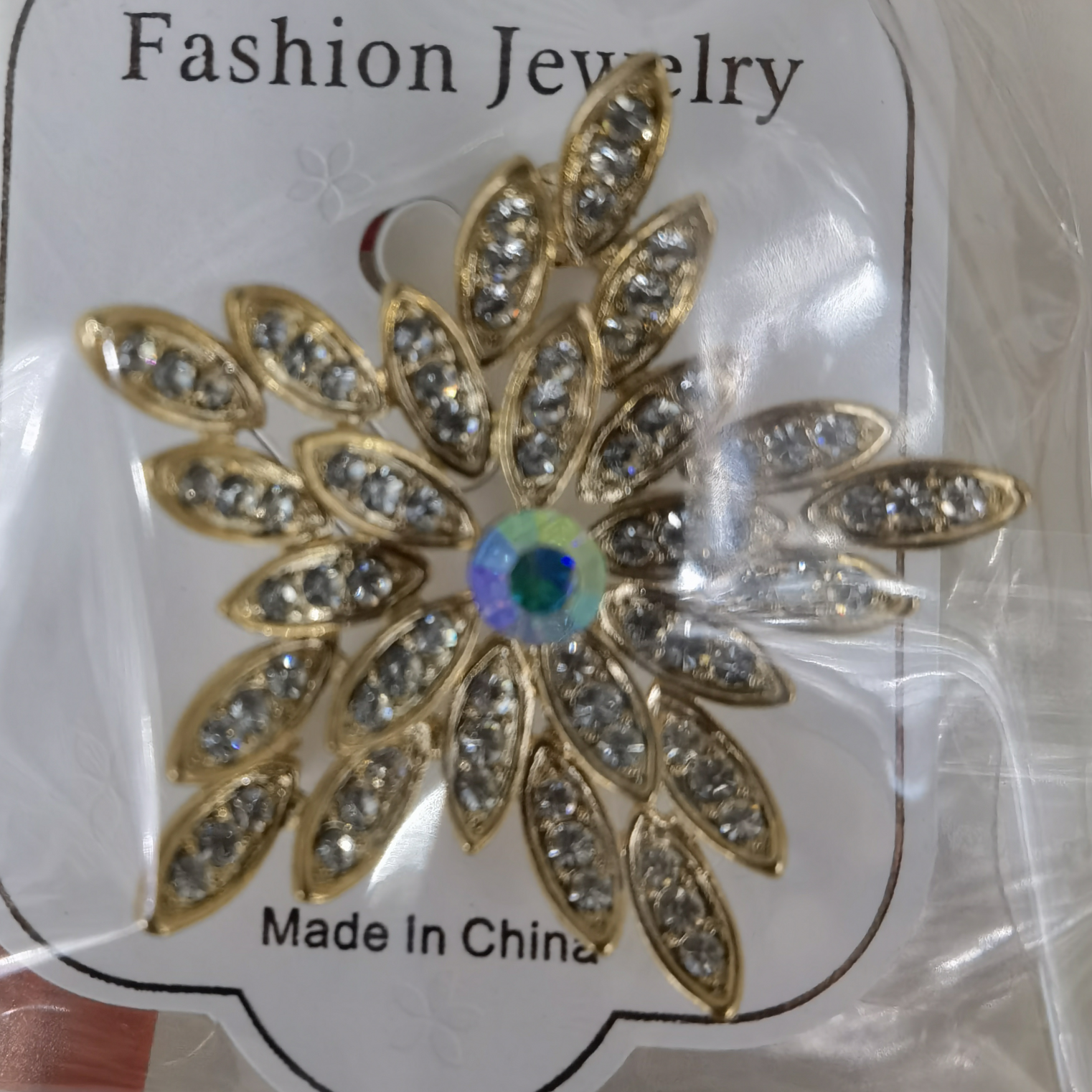 Stylish rhinestone style suit coat accessories