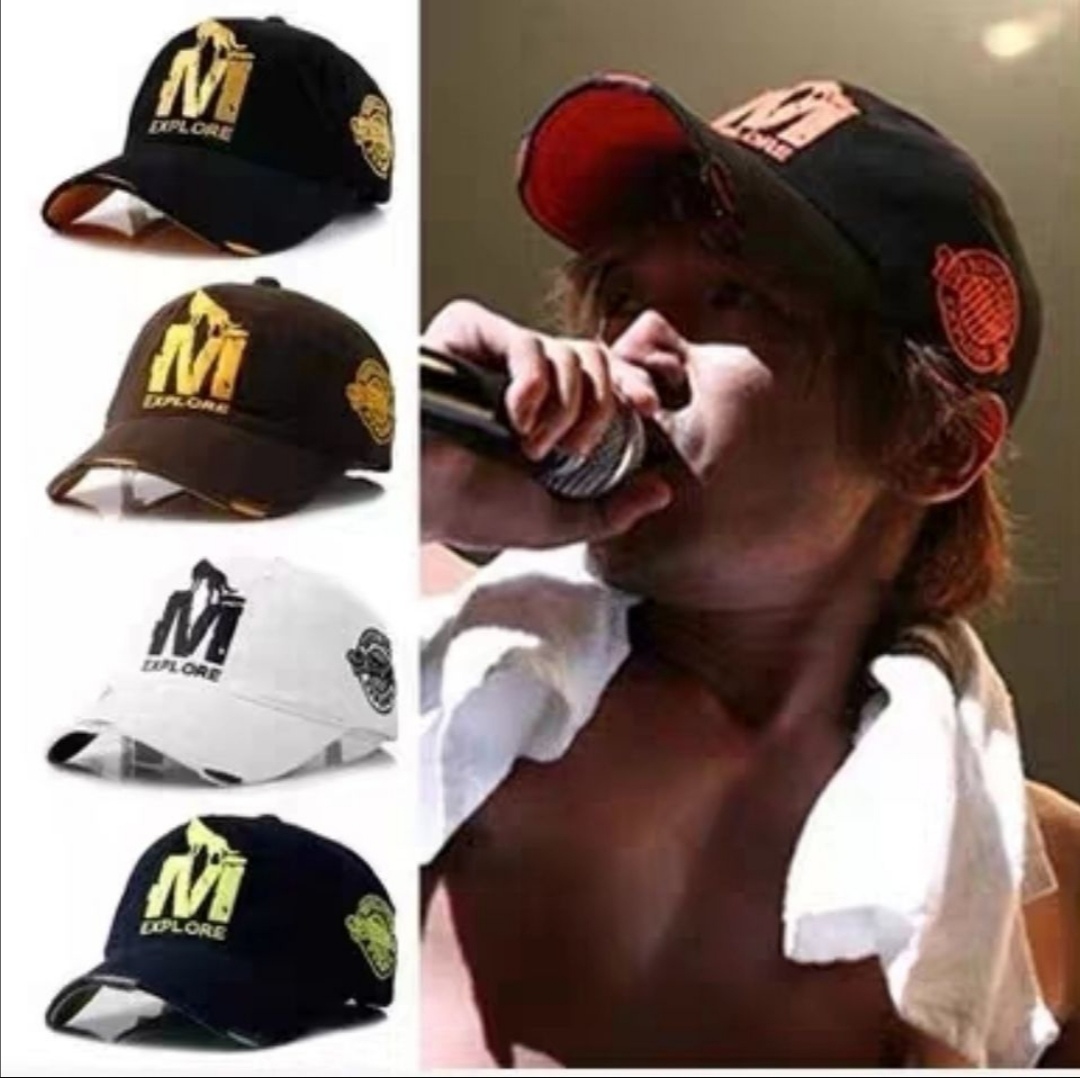Classic M Wolf embroidered caps for both men and women, available in a full range of colors. Baseball caps, fisherman hats, Korean style, trendy and versatile, hip-hop autumn and winter washable baseball caps for women detail image 6