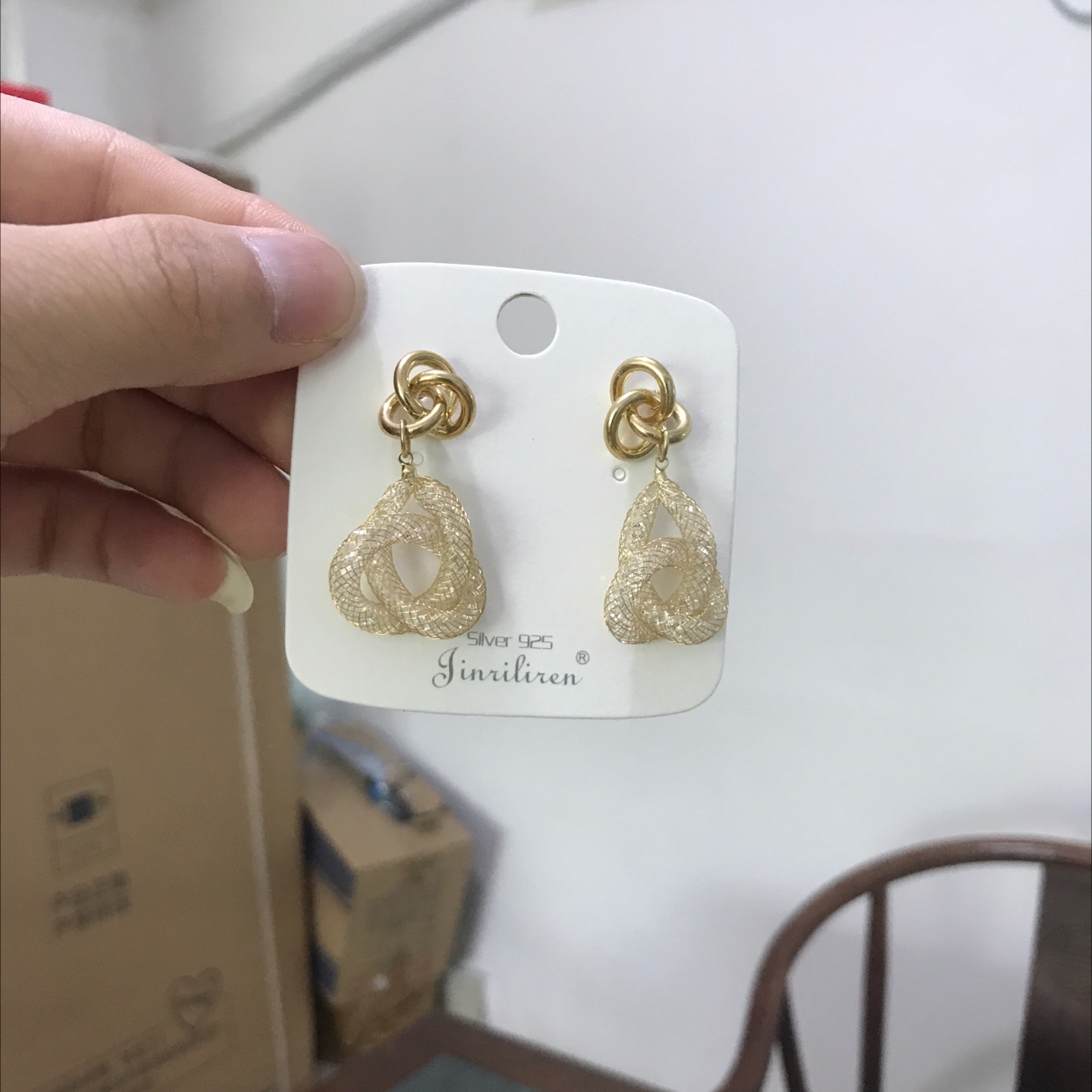 Today beauty fashion small fresh gold design style