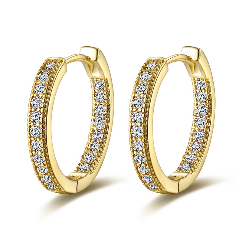 Color-preserving earring earrings