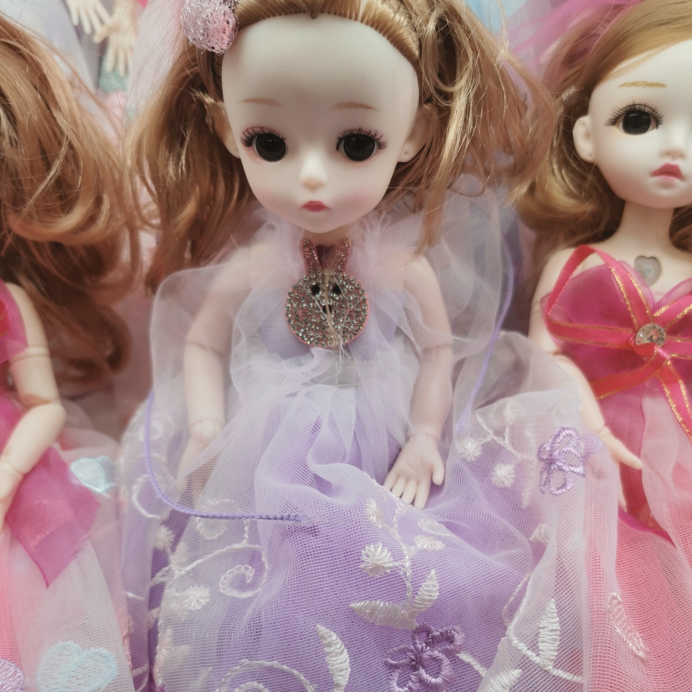 New style of girl playing house, girl princess Barbie doll, singing hand, flexible doll, toy supply wholesale, street stall, vinyl doll 1