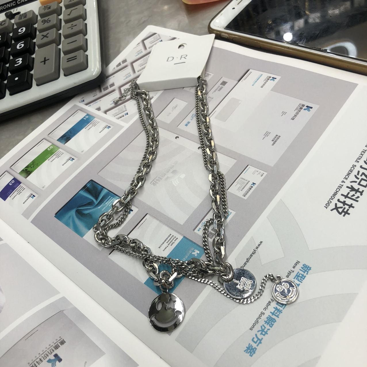 Necklace Korean version necklace looks good