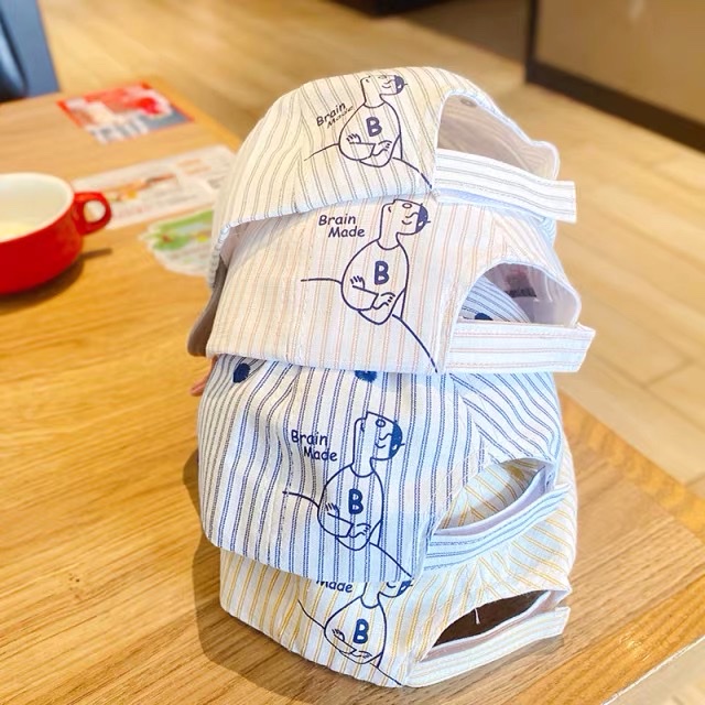 婴儿帽子男童春夏季薄款鸭舌帽婴幼儿可爱超萌刺绣防晒遮阳帽宽檐详情图3