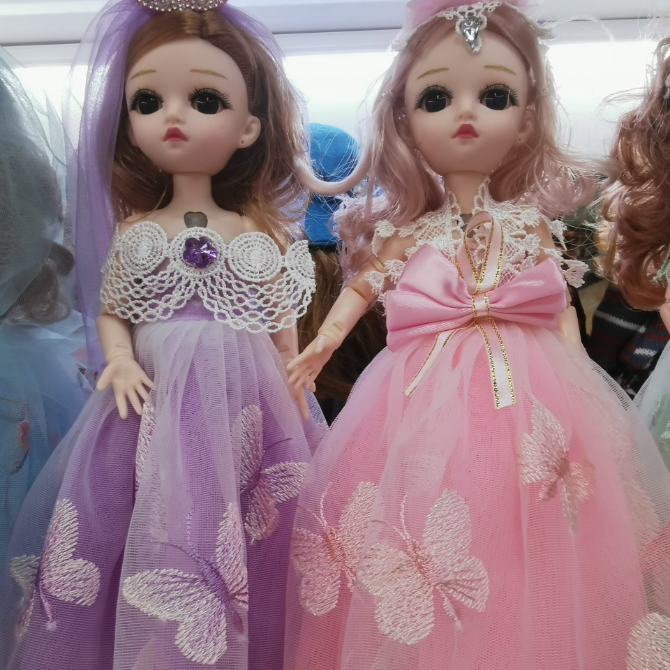 洋娃娃单个装d女童公主玩具外贸跨境换装依甜芭比过家家挂件1图