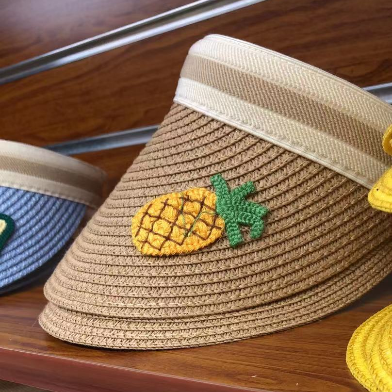 夏季透气时尚潮流遮阳沙滩草帽爆款电商直播专卖09