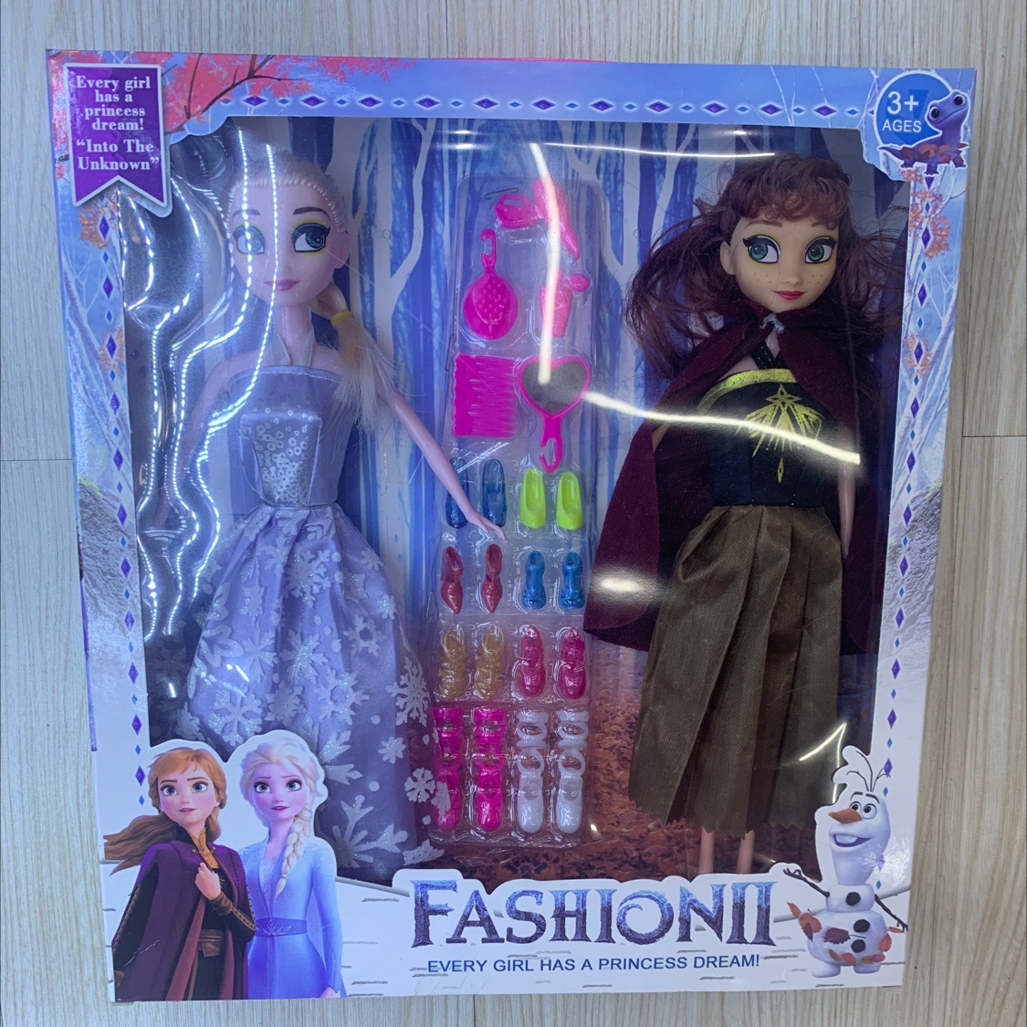 冰雪公主套装 公主洋娃娃芭芘换装女孩过家家玩具礼盒套装儿童礼品批发