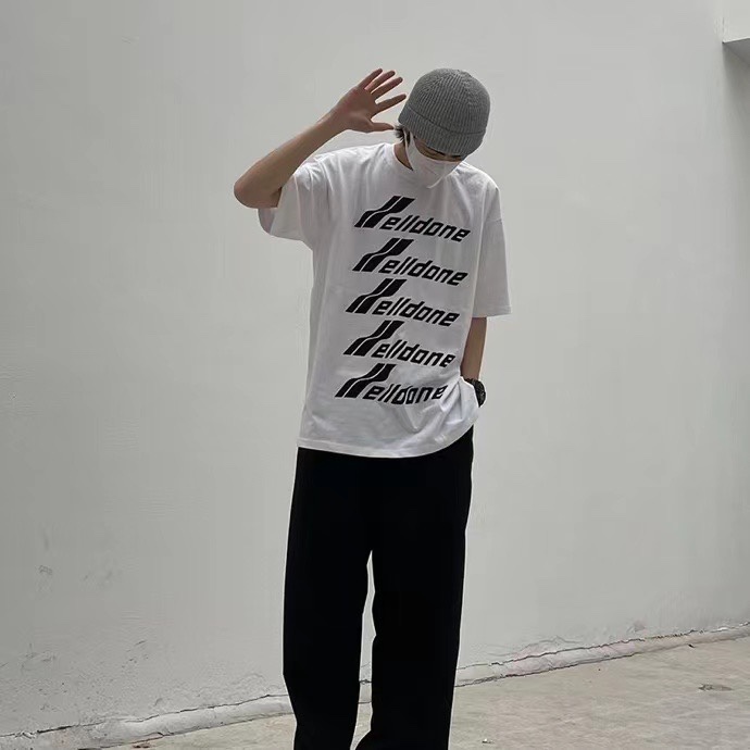 White T-shirt print