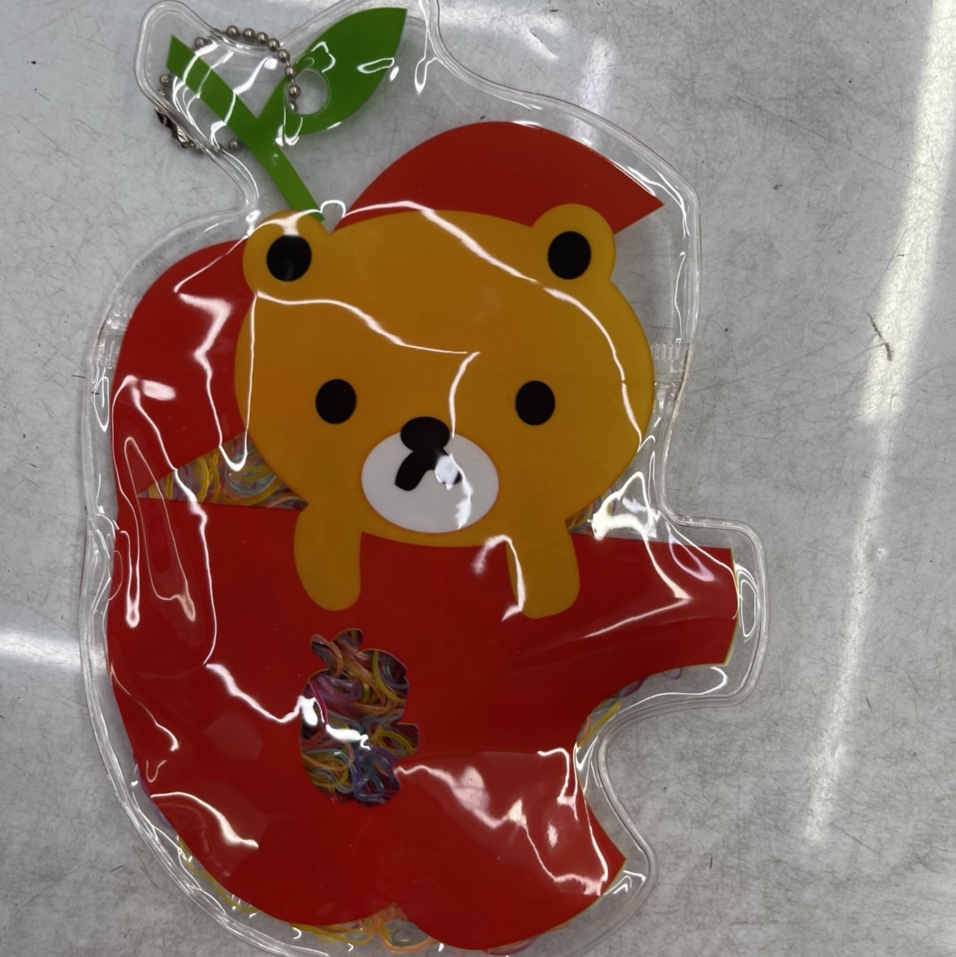 Apple Bear Children's leather band Color FR Ornament 4024 Plastic children's small leather band