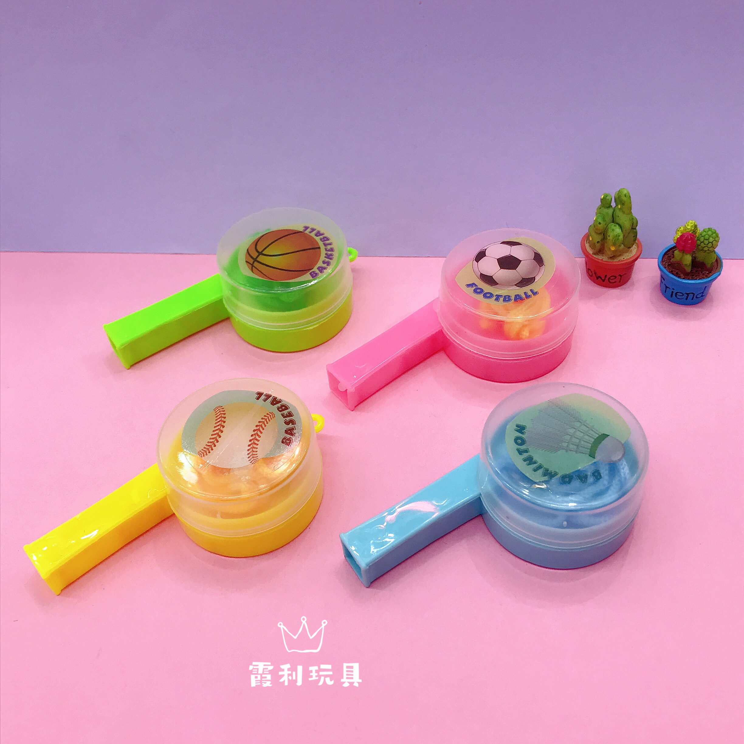 球类口哨 带绳儿童塑料玩具 赠品 扭蛋详情图1