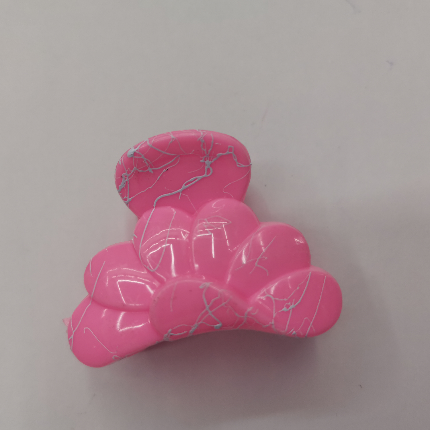 4cm拉白丝扇形粉色