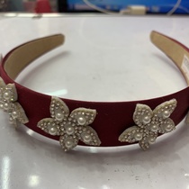 2021 new Korean fashion trend online celebrity
Tint top grade buckle pearl 3⃣️ flower