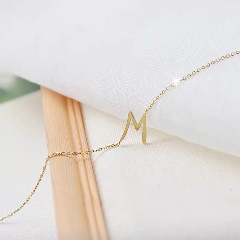 Exquisite and simple titanium steel ankle chain for women, new niche design, ethereal and non-fading ankle chain 22 detail image 1