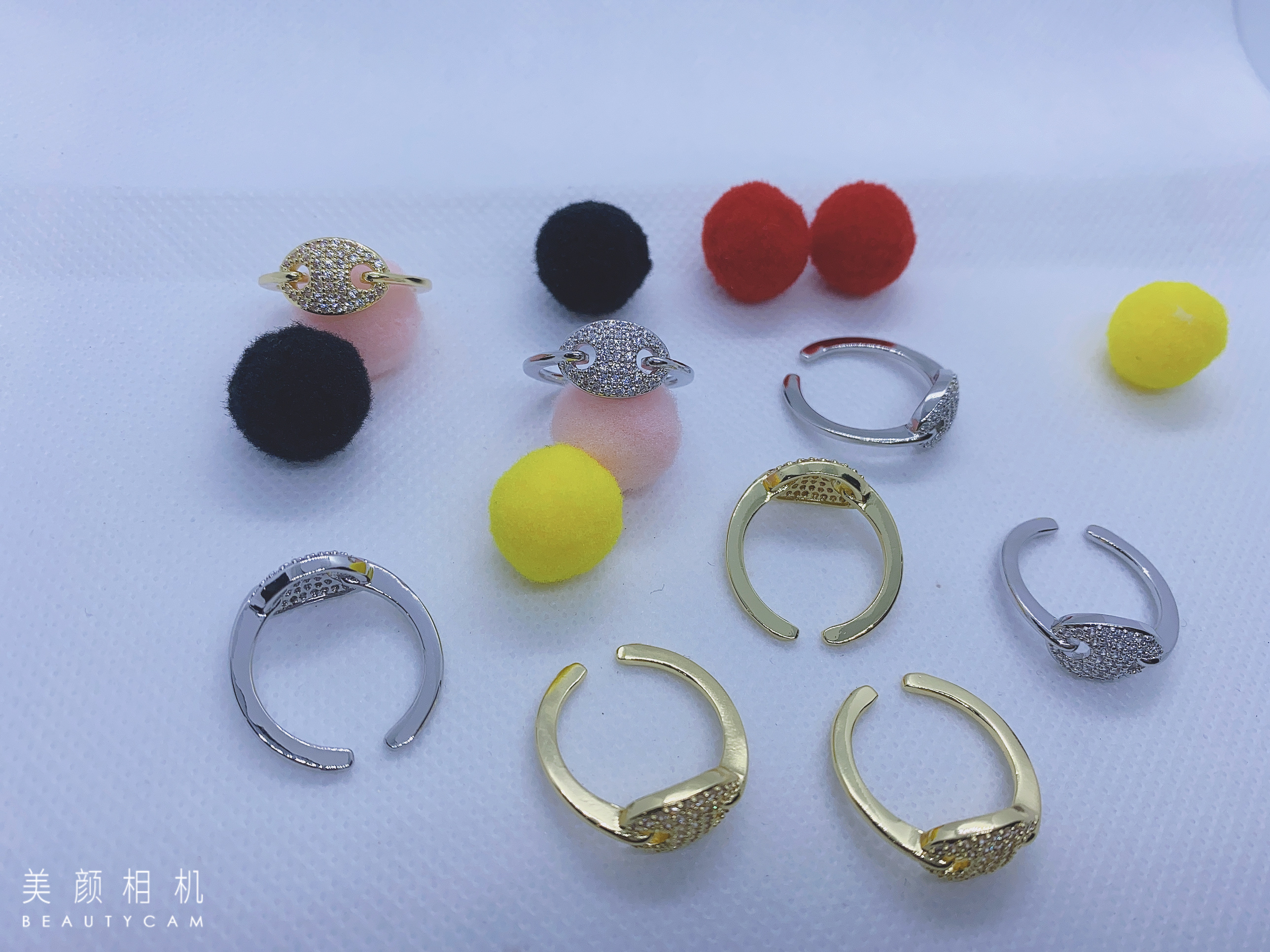 Кольцо с двойным отверстием details Picture