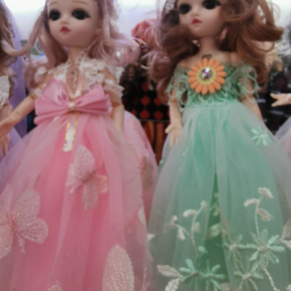 New style girl Plays house, girl Princess Barbie doll gift box set, singing pendant, flexible hand, doll toy supply wholesale, street stall, vinyl doll 1