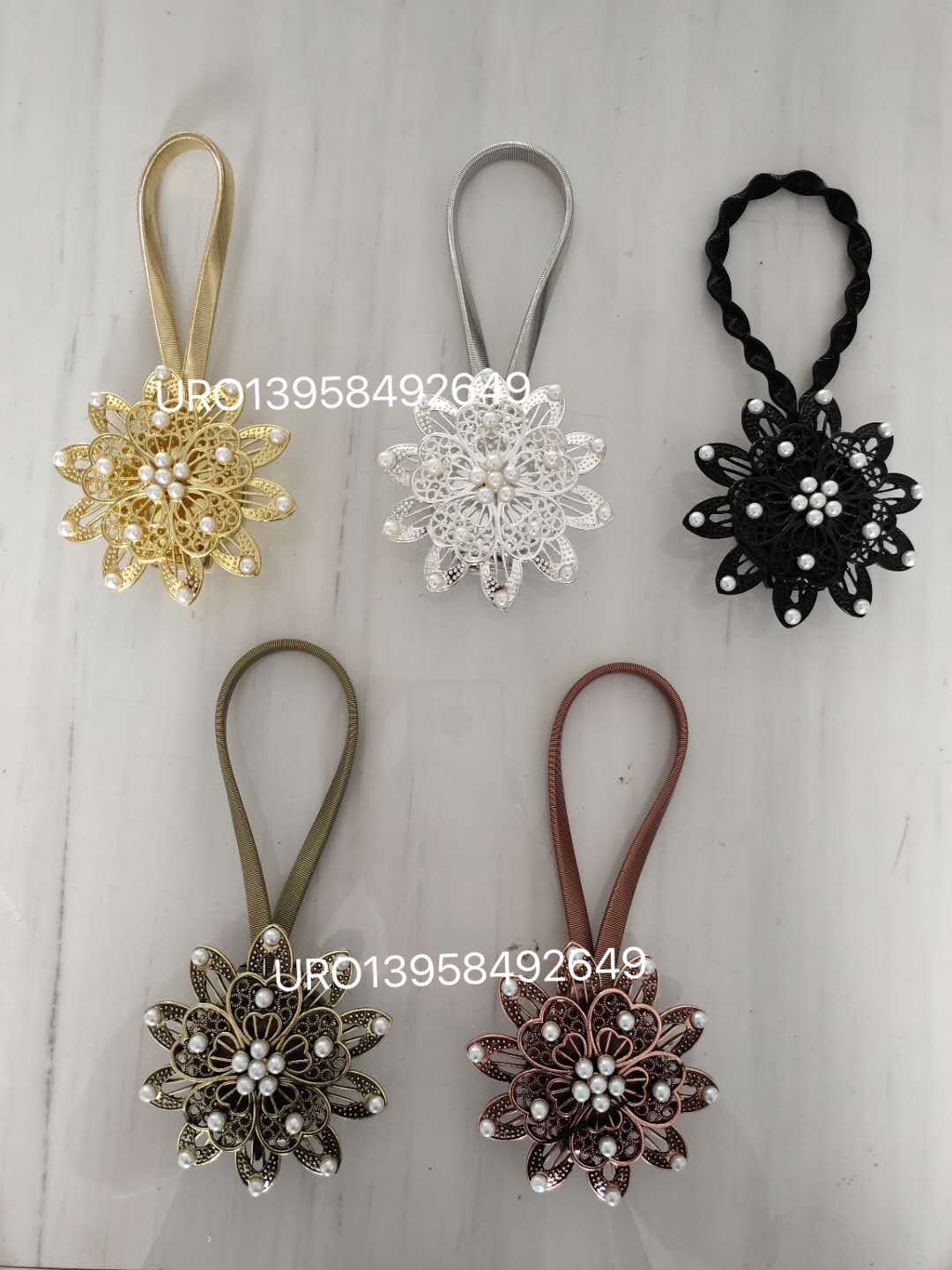 Best Modern Curtain accessories magnetic curtain tiebacks  detail image 1