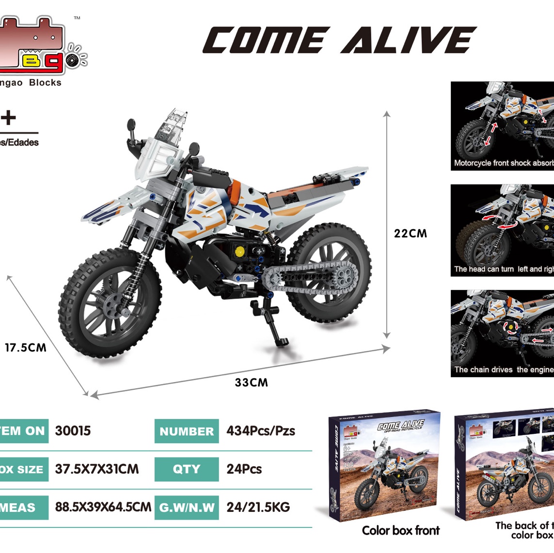 30015 Dirt bike