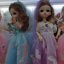  新款女孩过家家萝莉公主巴比洋娃娃礼盒套装会唱歌手可弯曲娃娃玩具货源批发摆地摊搪胶娃娃挂件1