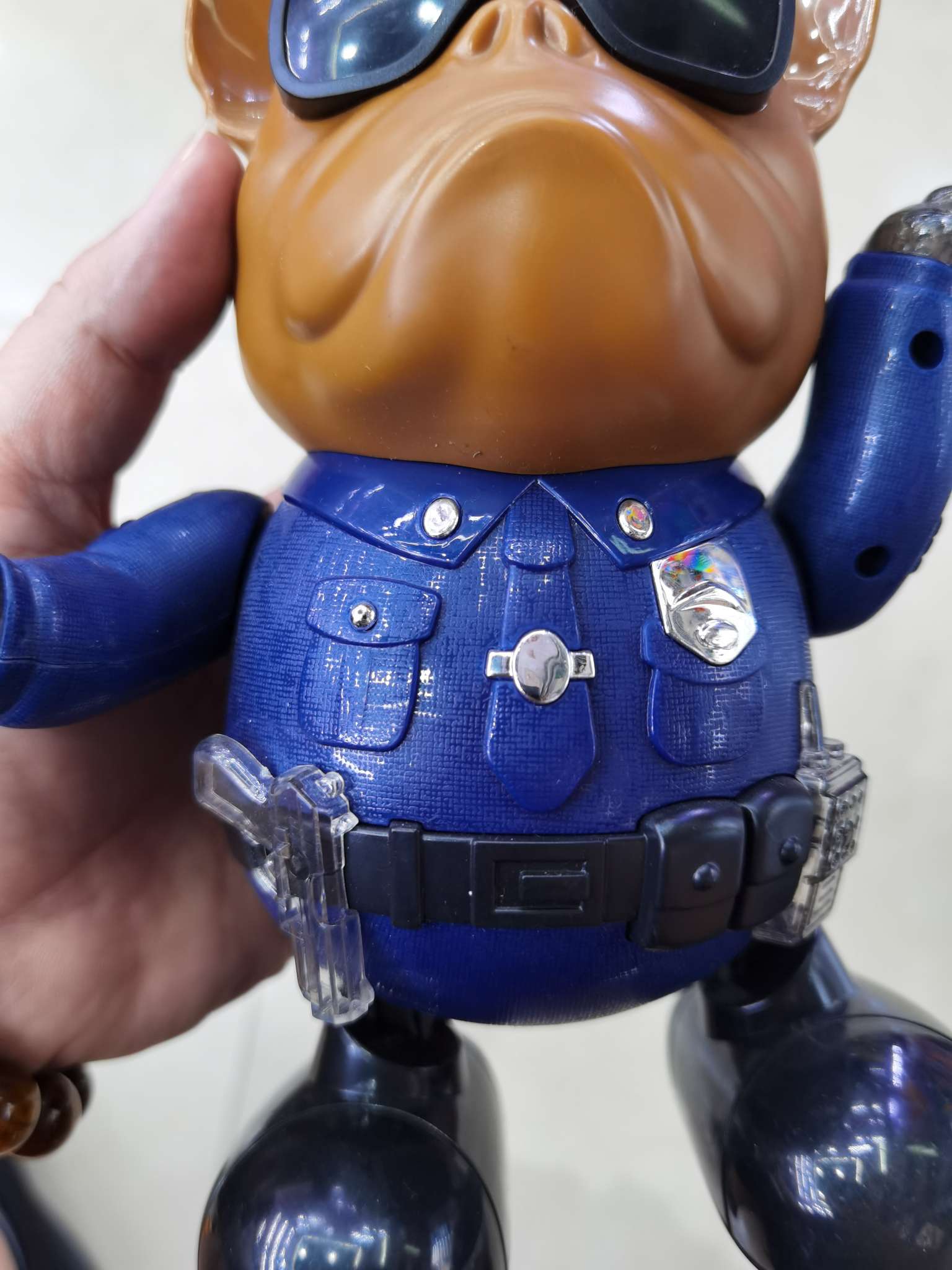 Dog police dancing robot Application Scenario
