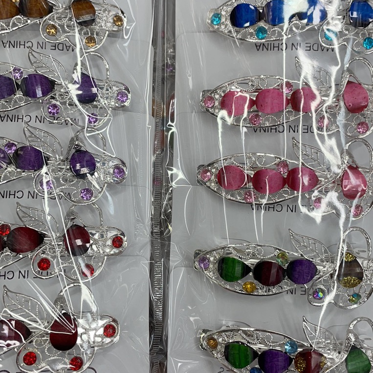 Colored stone hairpin 2