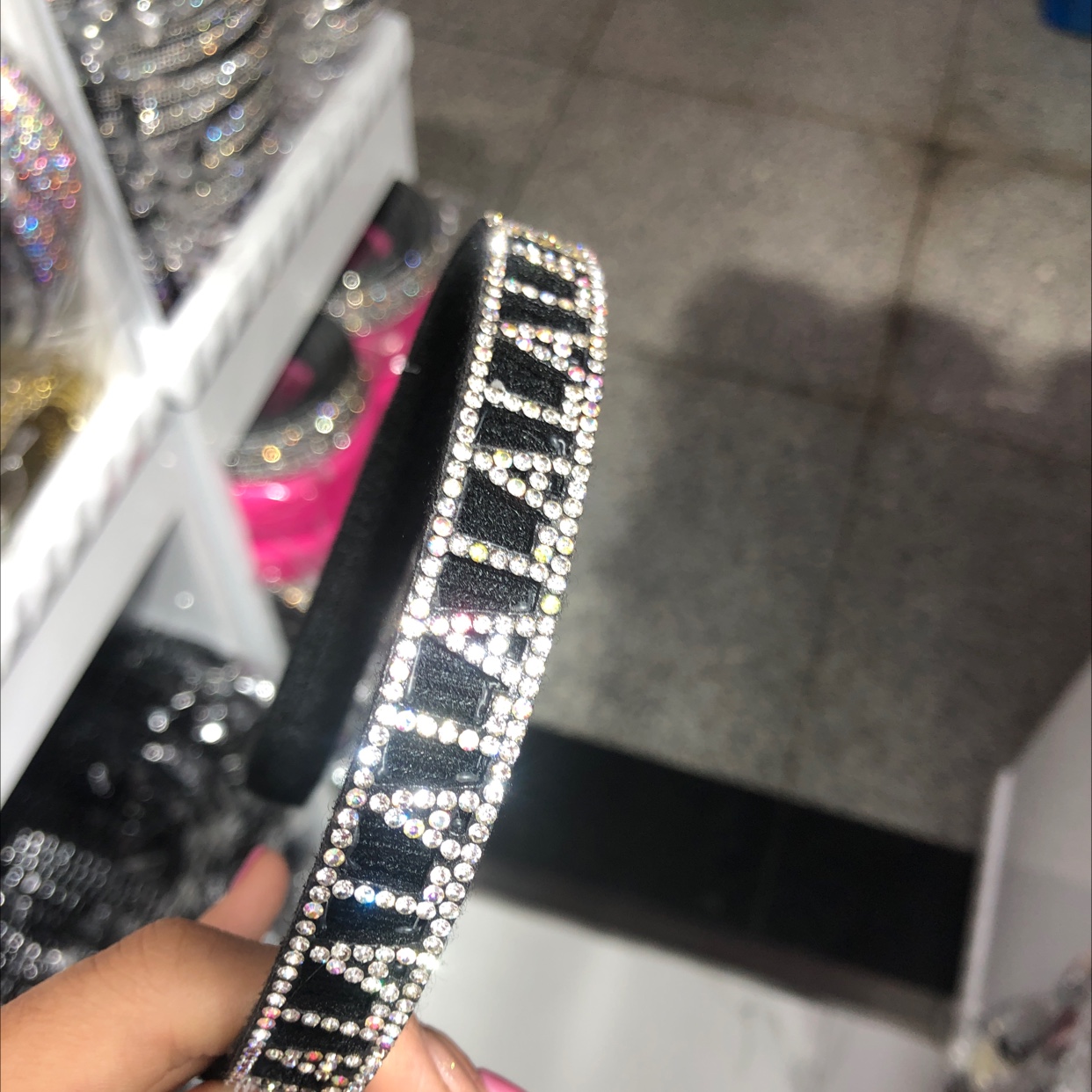 LA English trendy Ladies' hair bands, headbands, versatile headwear, hair accessories, Lu Jie Accessories 1
