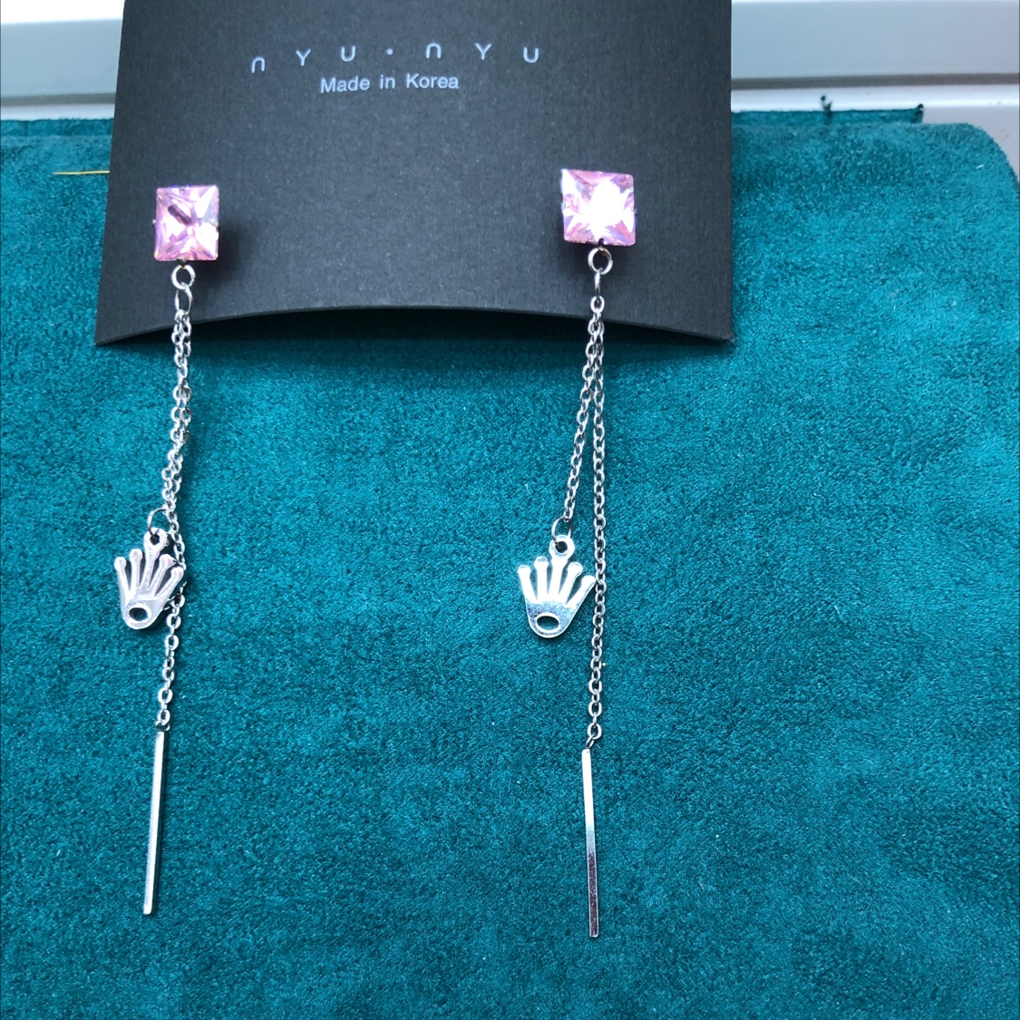 锆石耳环