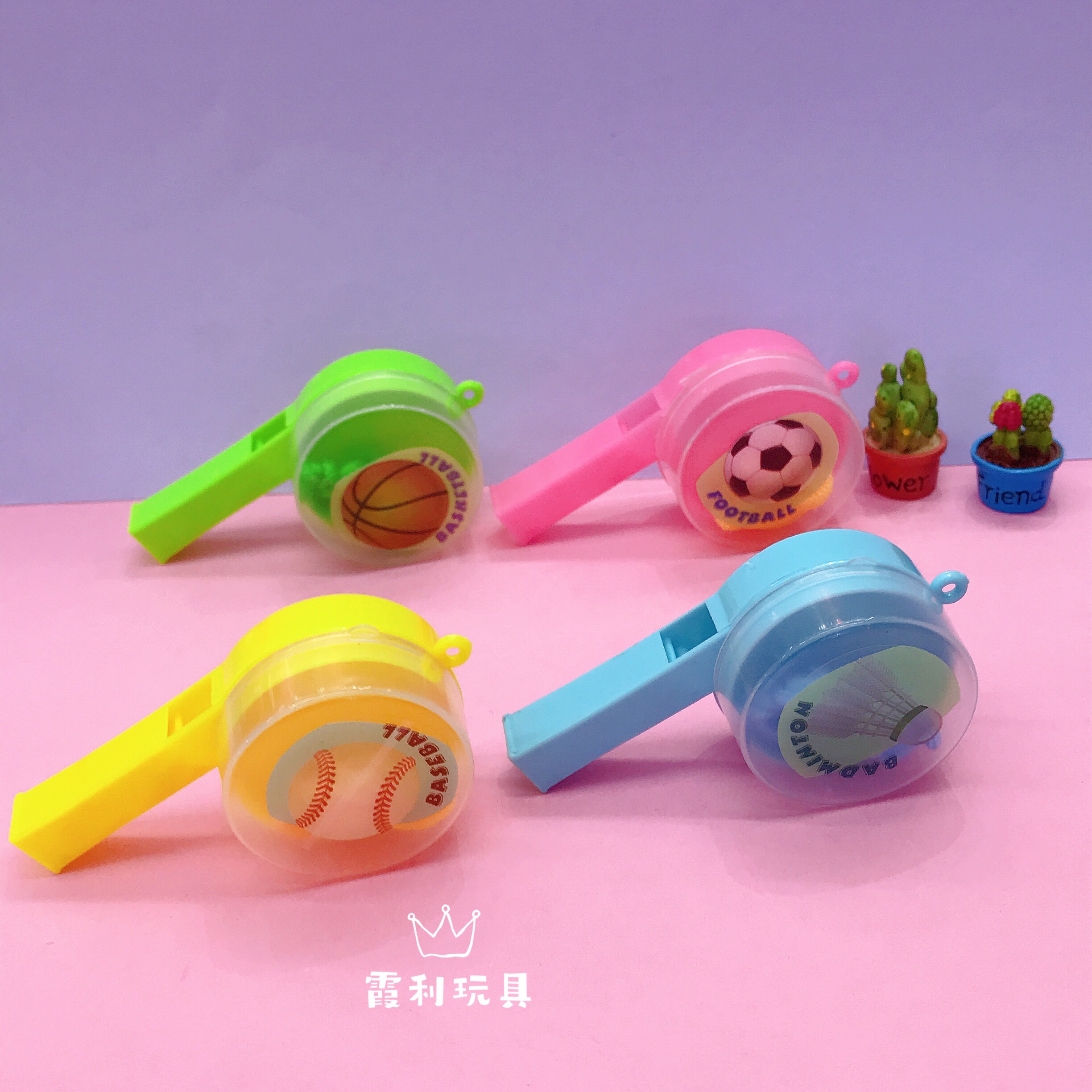 球类口哨 带绳儿童塑料玩具 赠品 扭蛋详情图2