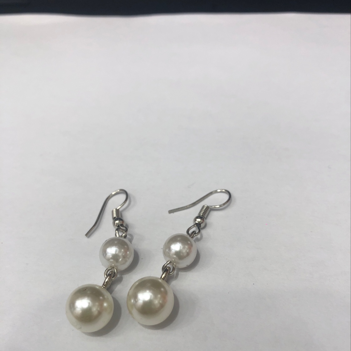 Temperament pearl earrings hook earrings