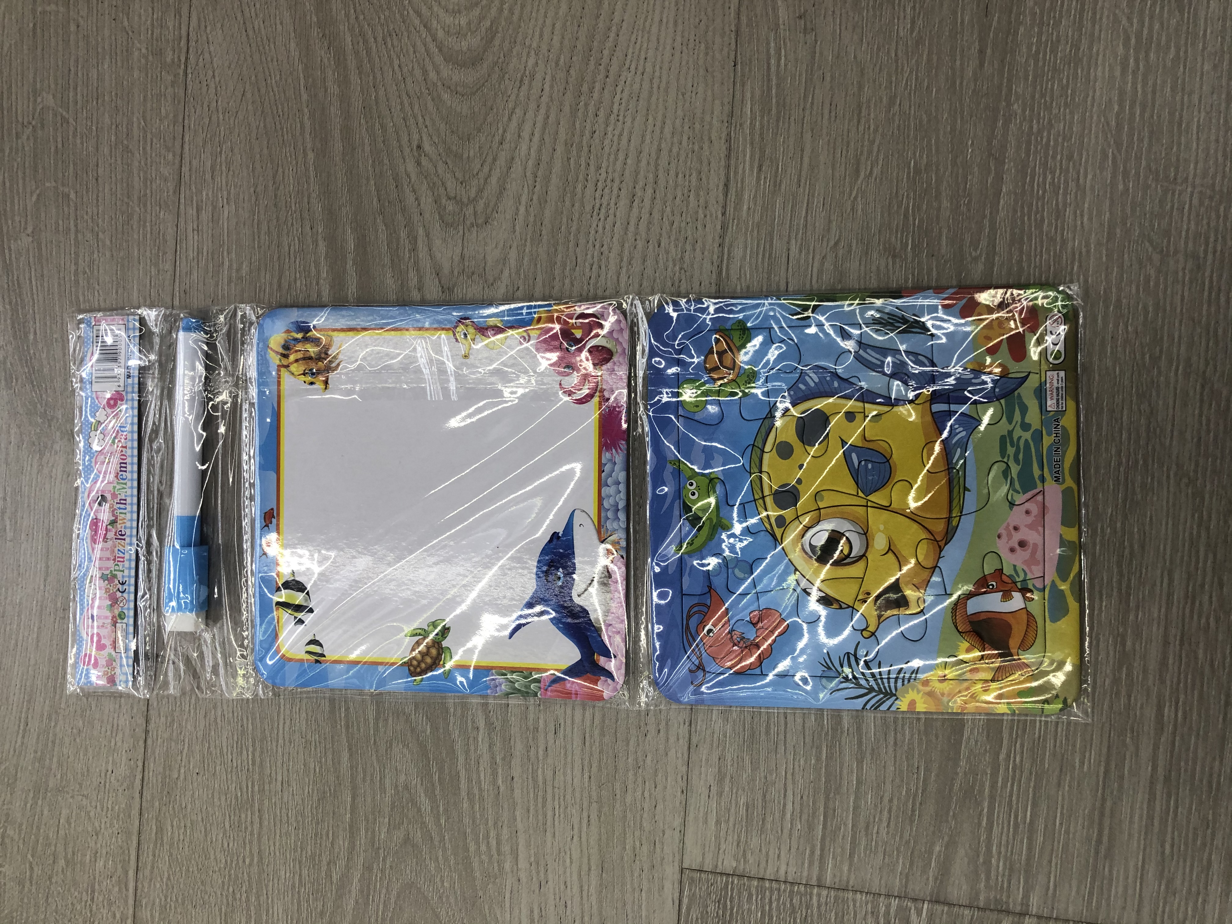 拼图2合一套装鱼产品图