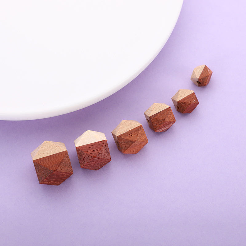 10mm spliced wood octagonal beads Application Scenario