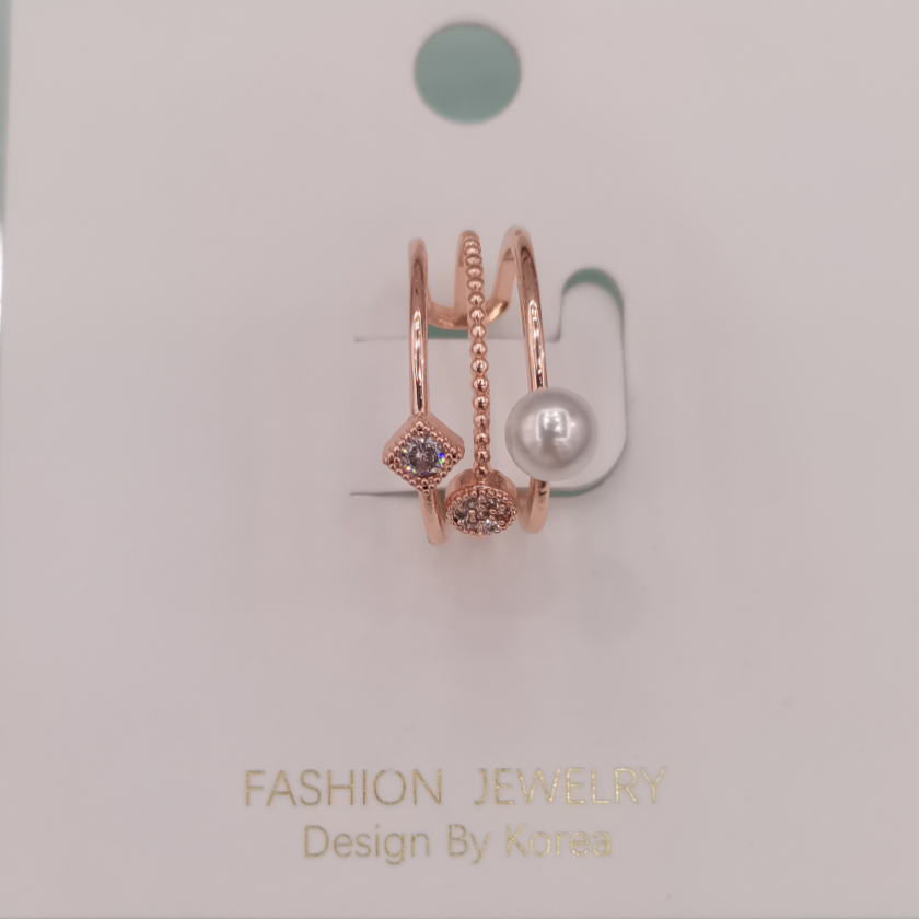 Rose gold adjustable opening ring 💍