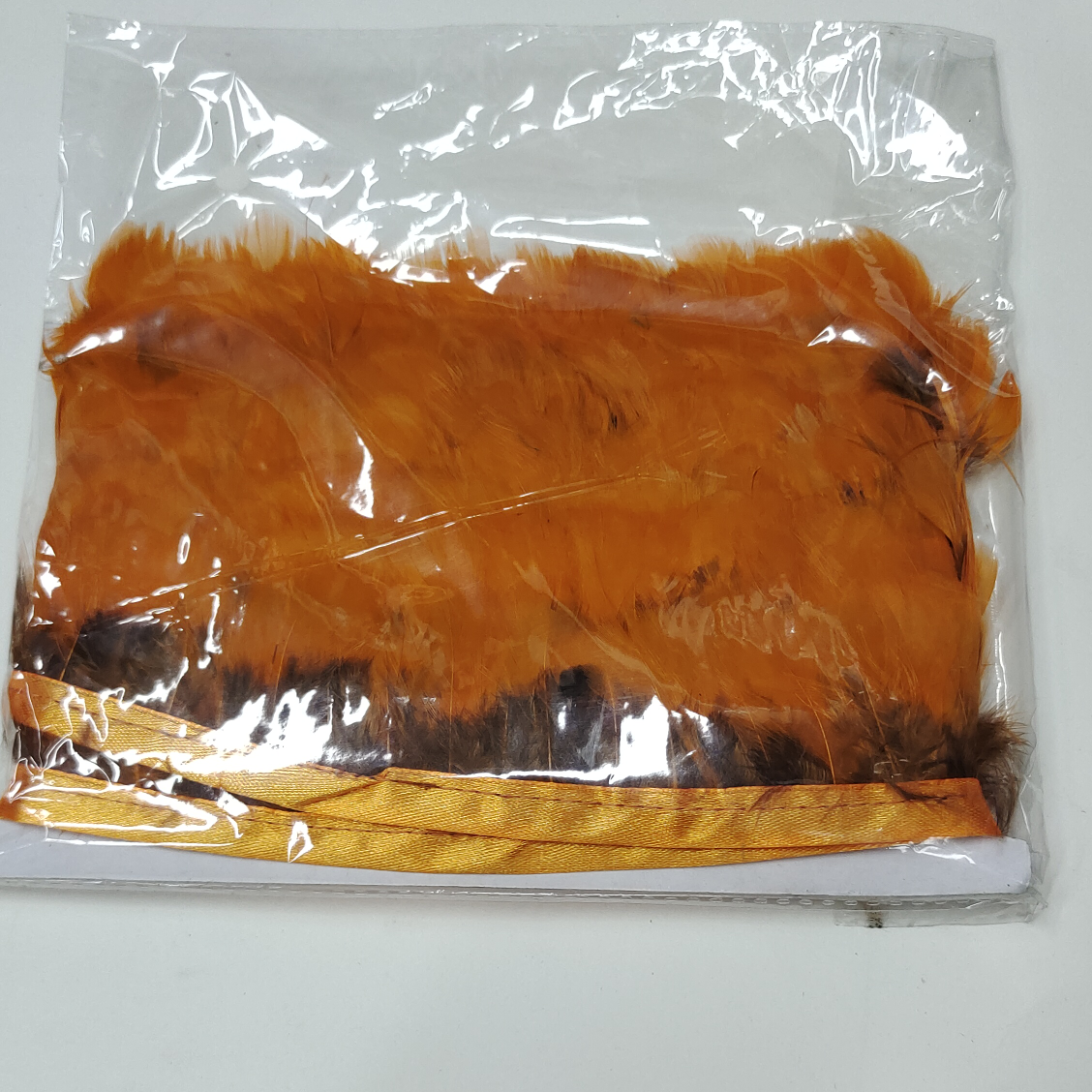 Lady feather bag orange