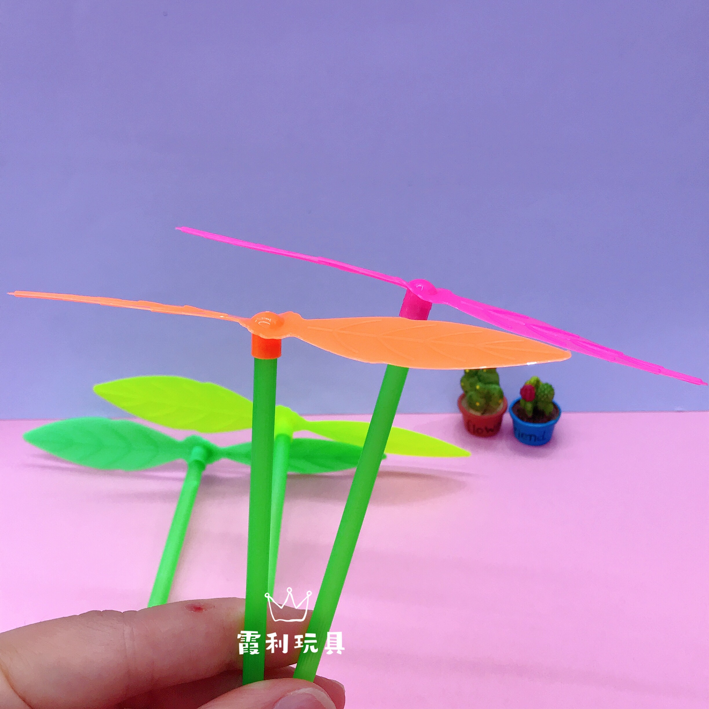 Leaf Flying Fairy Children's Plastic Toy Nostalgic small toy gift detail image 2
