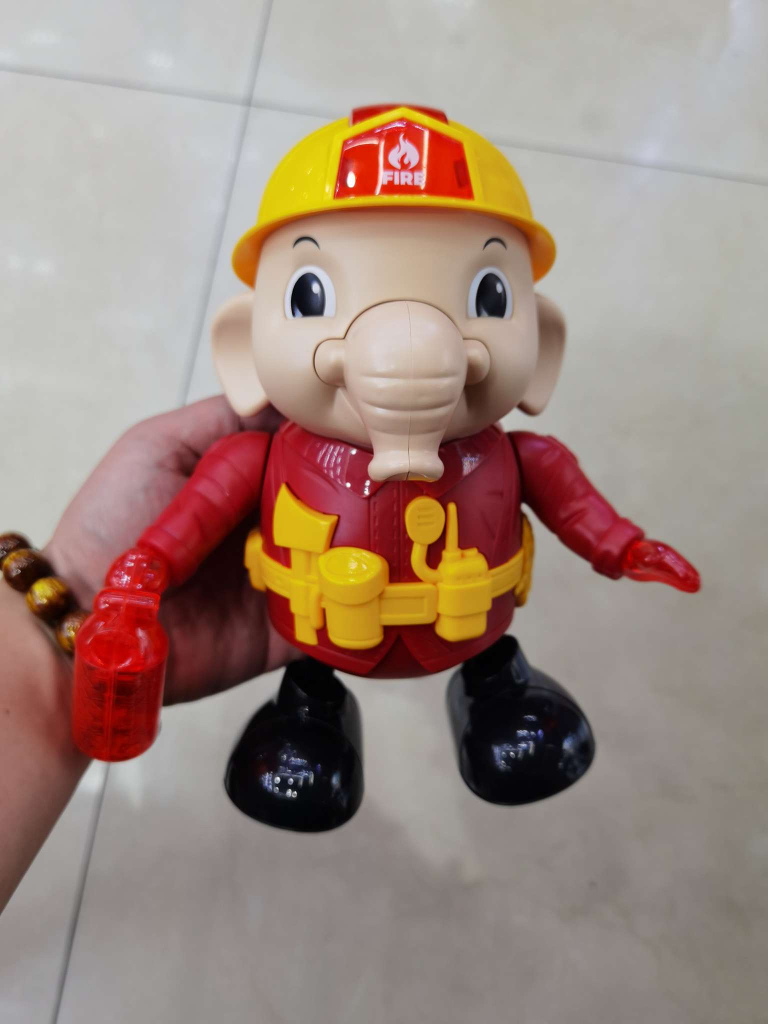 Elephant dancing robot glowing toy Application Scenario