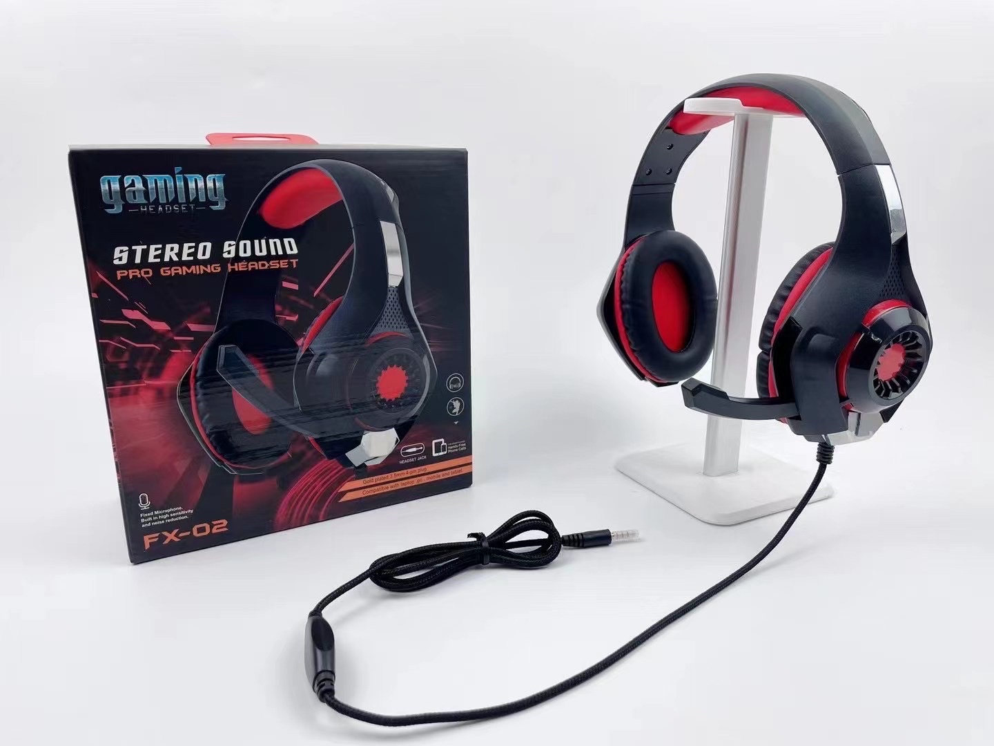 FX-02 gaming headset for PS4 gaming headset detail image 2