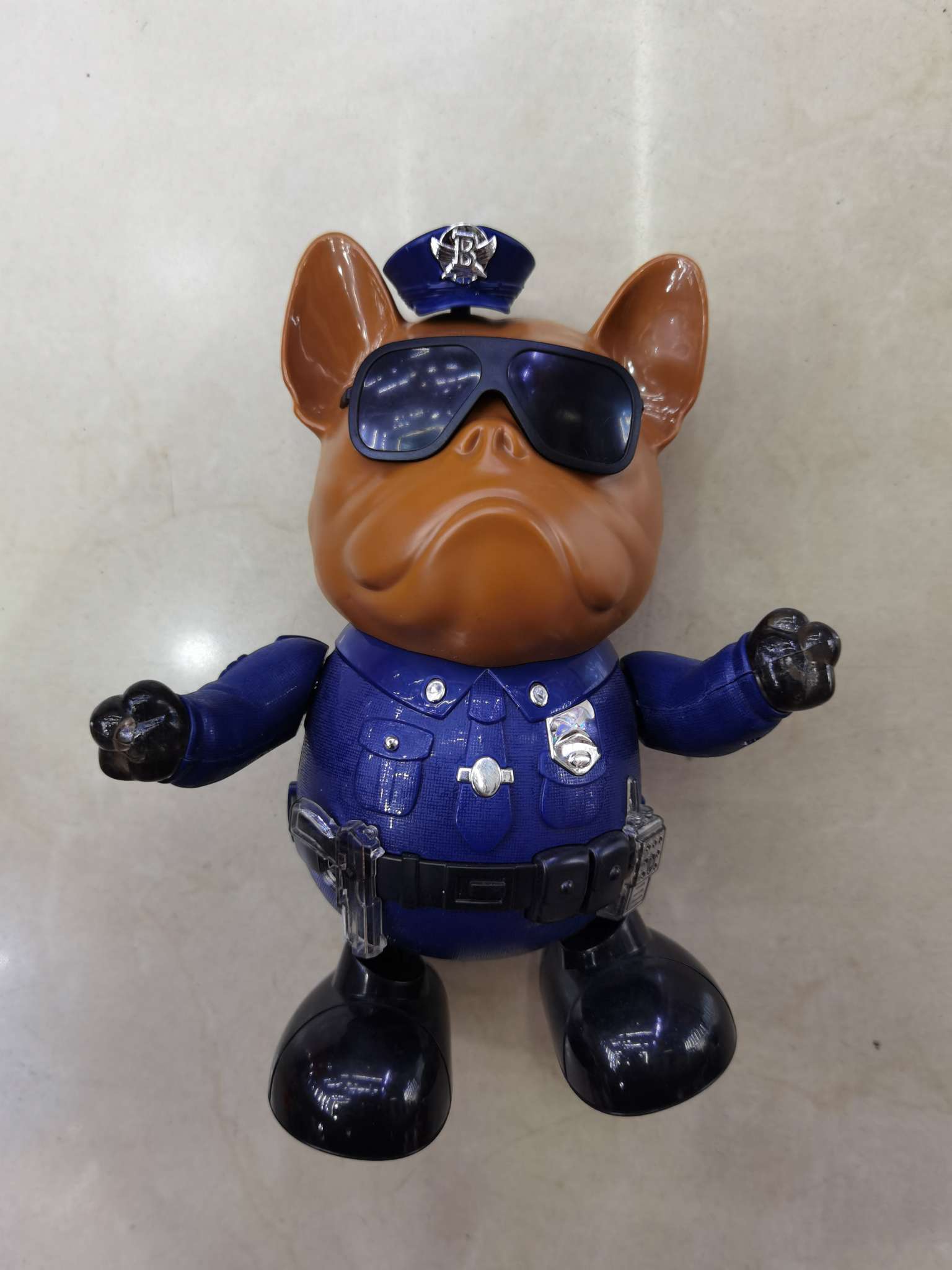 Dog police dancing robot Specification image